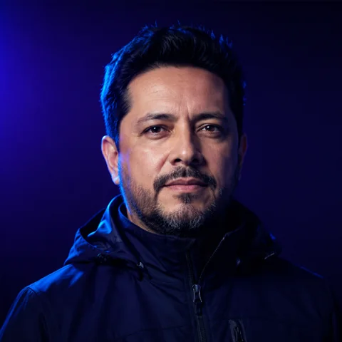 Retrato de Mauricio Cervantes, director de transmisión